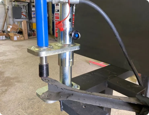 Portable Power Press pressing a bushing