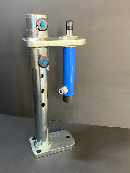 Portable Power Press — cylinder reversed for spreading and lifting